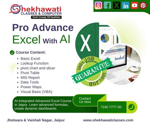 Pro Advance Excel Training in Jaipur