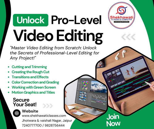 Best Video Editing  Institute In Jaipur
