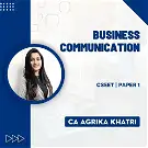 Business Communication (CSEET (CS Executive Entrance Test)) -paper-1