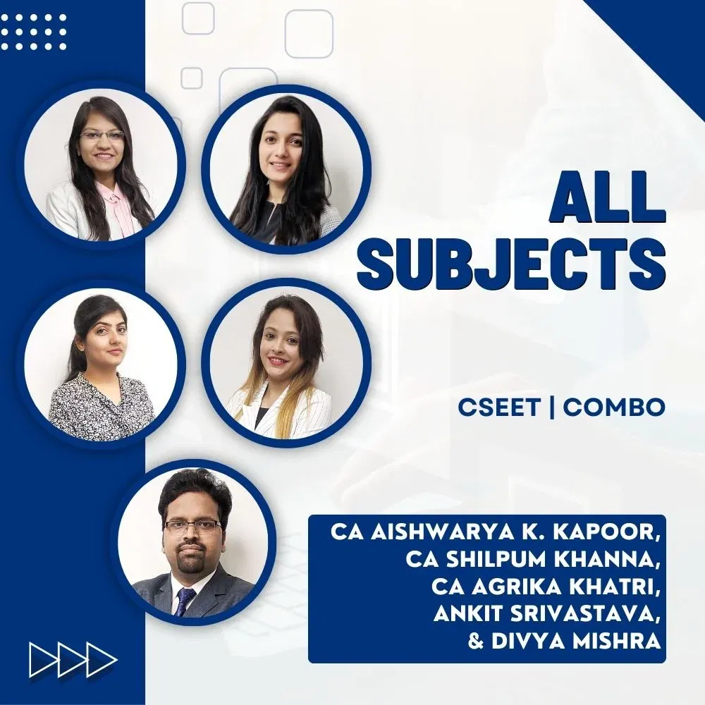 CSEET - All Subjects Combo (CSEET (CS Executive Entrance Test)) -paper- 1,2,3&4
