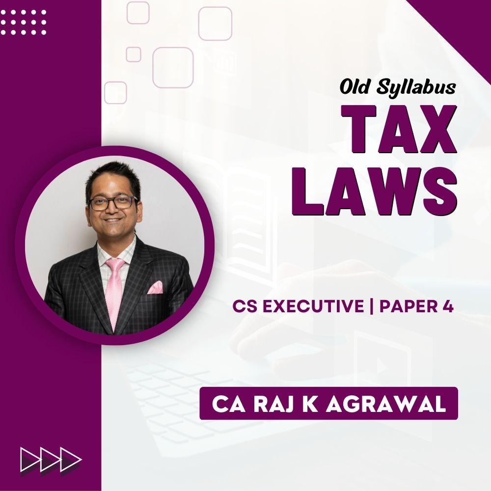 Tax Laws (AY 2022-23) (CS-Executive) -paper-4