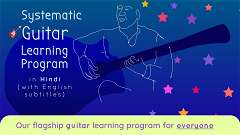 Systematic Guitar learning Program Full Package