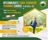 YCB Level Two Yoga Wellness Instructor Intermediate Yoga Teachers Training Course