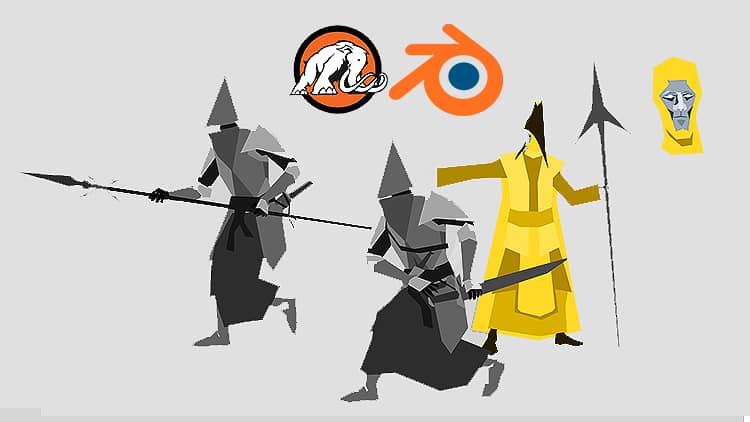 Create Low Poly Game Characters in Blender3D