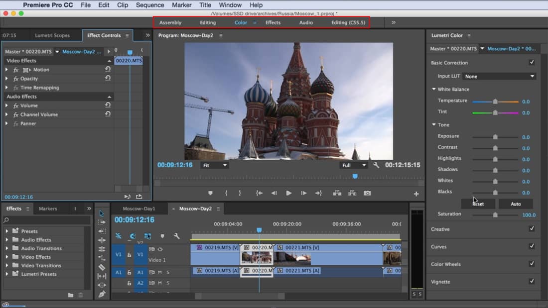 Using an Editing Software for Animation