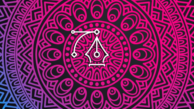 Learn Adobe Illustrator: Semi-Automatic Mandalas Drawing